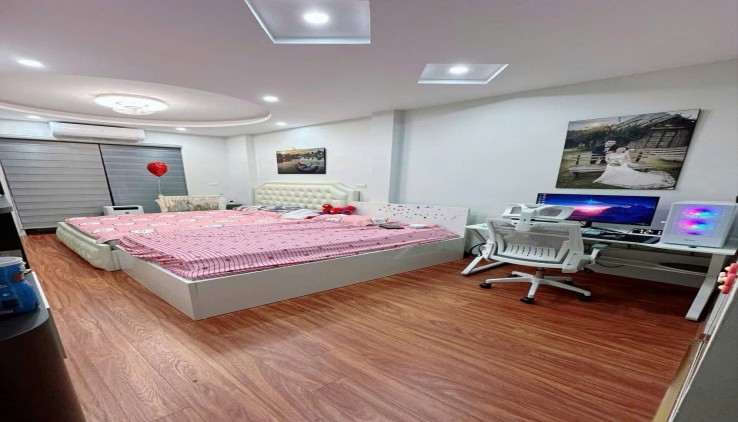 Siêu vip bán nhà Phố Nguyễn Cảnh Dị, Hoàng Mai, 7 tầng x 40m2, Thang máy, 15m ra ô tô, 12,3 tỷ